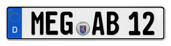 Autokennzeichen MElsunGen