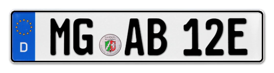 E-Kennzeichen MönchenGladbach online bestellen