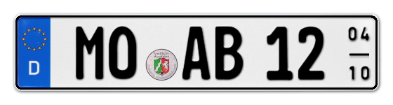 Saisonkennzeichen MO für MOers online bestellen