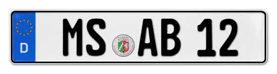 Autokennzeichen MünSter