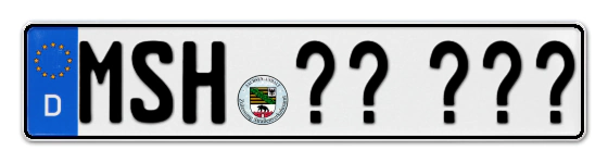 Wunschkennzeichen Mansfeld,-südharz reservieren