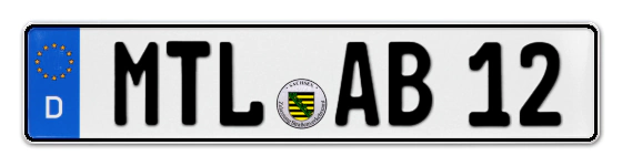 Autokennzeichen MuldenTaL