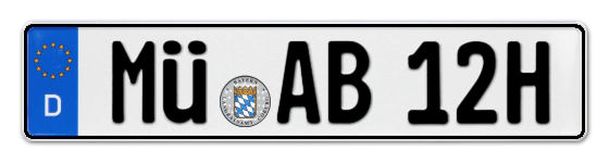 H-Kennzeichen MÜ online bestellen