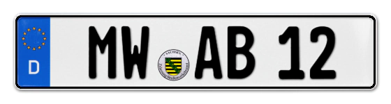 Autokennzeichen MittWeida