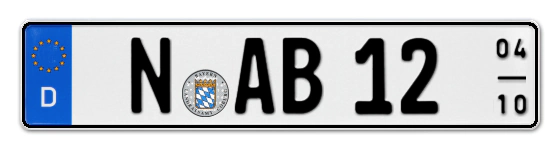 Saisonkennzeichen N für Nürnberg online bestellen