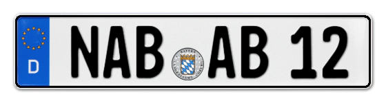 Autokennzeichen NABburg
