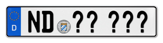 Wunschkennzeichen Neuburg-an-der-donau reservieren