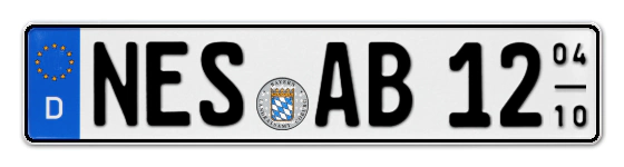 Saisonkennzeichen NES für NEustadt an der Saale online bestellen