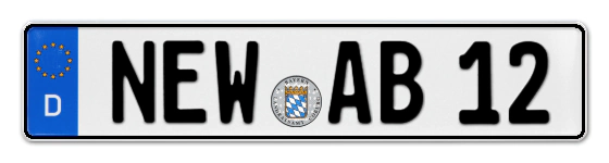 Autokennzeichen NEustadt an der Waldnaab