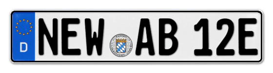 E-Kennzeichen NEustadt an der Waldnaab online bestellen