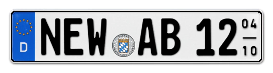 Saisonkennzeichen NEW für NEustadt an der Waldnaab online bestellen