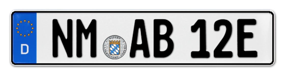 E-Kennzeichen NeuMarkt online bestellen
