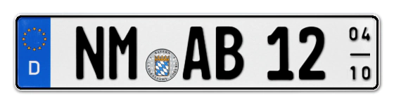 Saisonkennzeichen NM für NeuMarkt online bestellen