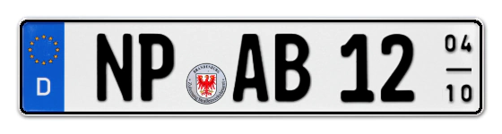 Saisonkennzeichen NP für NeurupPin online bestellen