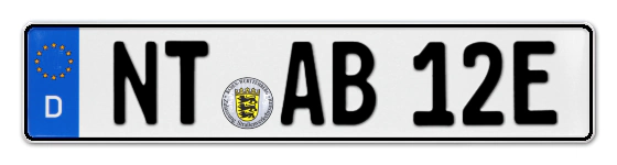 E-Kennzeichen NürTingen online bestellen