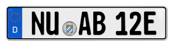 E-Kennzeichen Neu-Ulm online bestellen