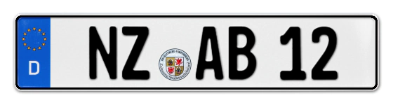 Autokennzeichen NeustrelitZ