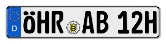 H-Kennzeichen ÖHR online bestellen