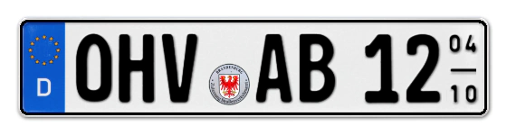 Saisonkennzeichen OHV für OberHaVel online bestellen