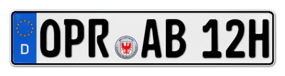 H-Kennzeichen OPR online bestellen