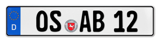 Autokennzeichen OSnabrück