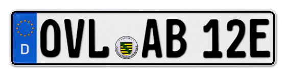 E-Kennzeichen OberVogtLand online bestellen