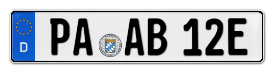 E-Kennzeichen PAssau online bestellen