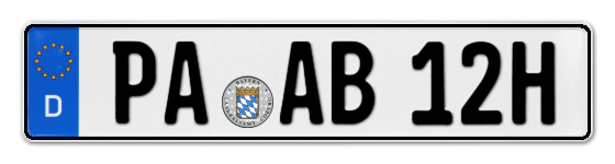 H-Kennzeichen PA online bestellen