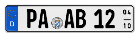 Saisonkennzeichen PA für PAssau online bestellen