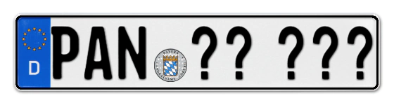 Wunschkennzeichen Pfarrkirchen reservieren