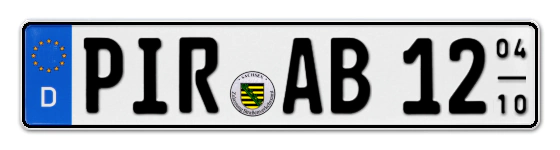 Saisonkennzeichen PIR für PIRna online bestellen