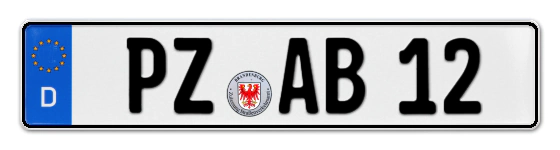 Autokennzeichen PrenZlau