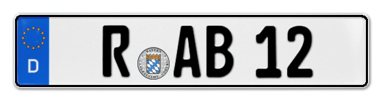 Autokennzeichen Regensburg