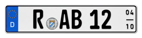 Saisonkennzeichen R für Regensburg online bestellen