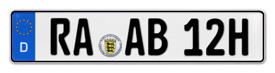 H-Kennzeichen RA online bestellen
