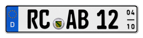 Saisonkennzeichen RC für ReiChenbach online bestellen