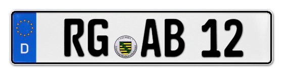 Autokennzeichen Riesa, Großenhain