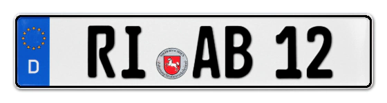 Autokennzeichen RInteln