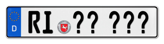 Wunschkennzeichen Rinteln reservieren