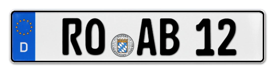 Autokennzeichen ROsenheim
