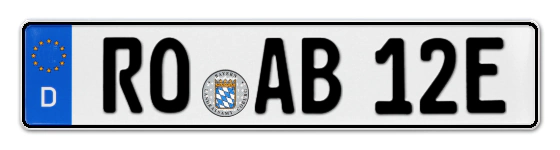 E-Kennzeichen ROsenheim online bestellen