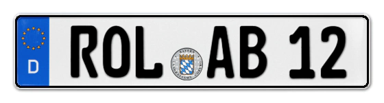Autokennzeichen ROttenburg an der Laaber