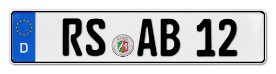 Autokennzeichen RemScheid