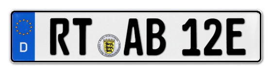 E-Kennzeichen ReuTlingen online bestellen