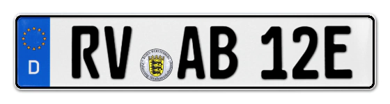E-Kennzeichen RaVensburg online bestellen