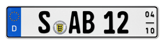 Saisonkennzeichen S für Stuttgart online bestellen