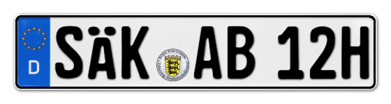 H-Kennzeichen SÄK online bestellen