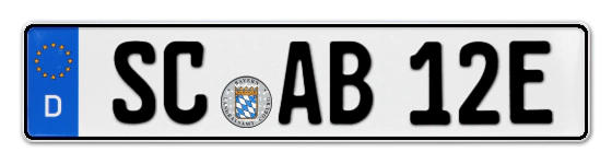 E-Kennzeichen SChwabach online bestellen