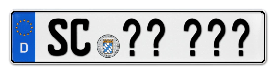 Wunschkennzeichen Schwabach reservieren