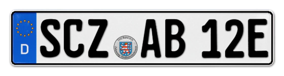 E-Kennzeichen SChleiZ online bestellen